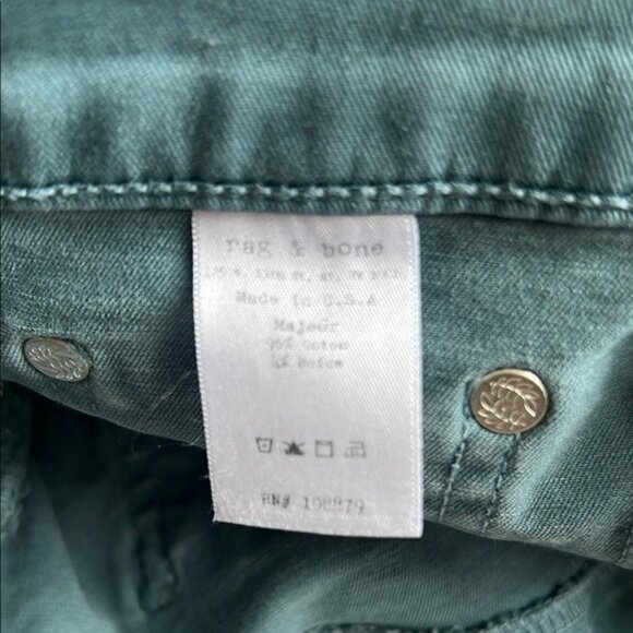 Rag & Bone Legging Jeans in Atlantic Blue - 28 - Picture 5 of 9